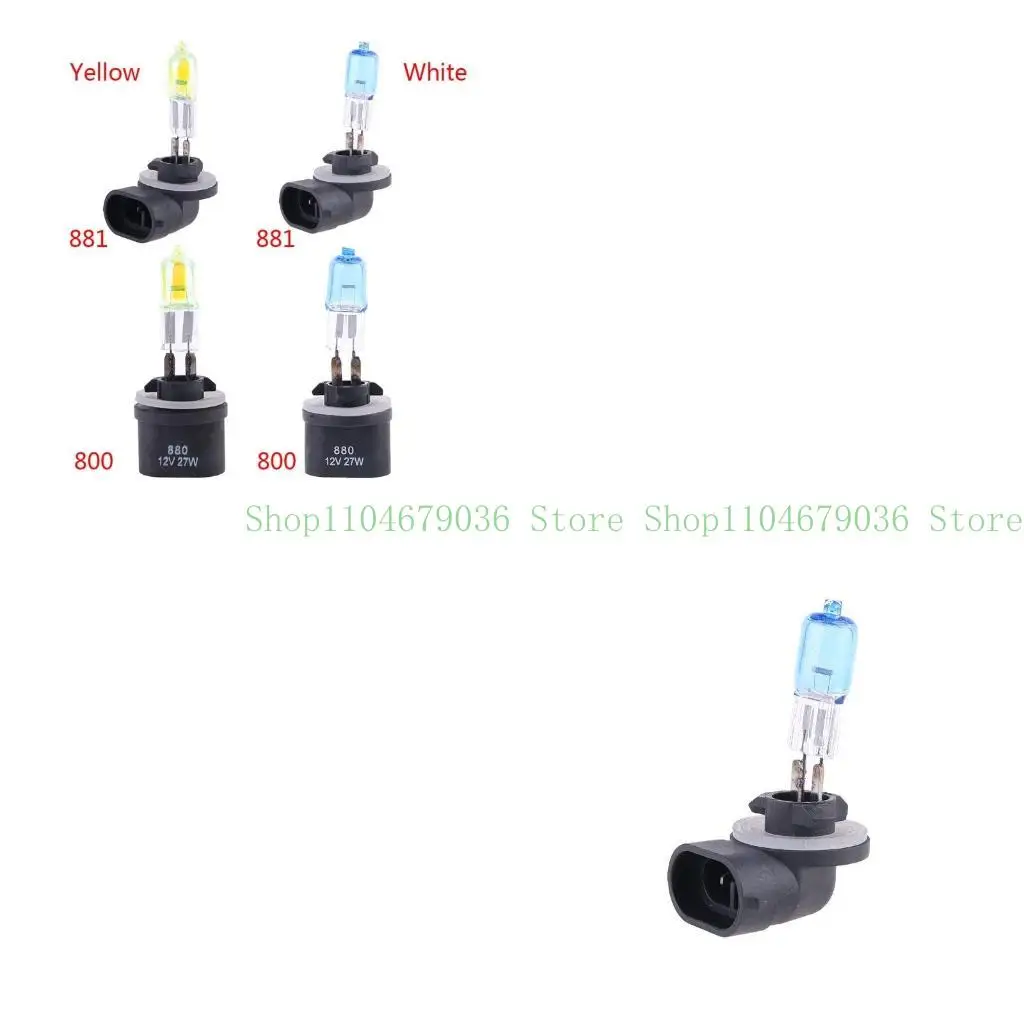 

652f Высокая яркости белая светодиодная лампочка 880/881 12 В 27w Галогена для автомобильного света