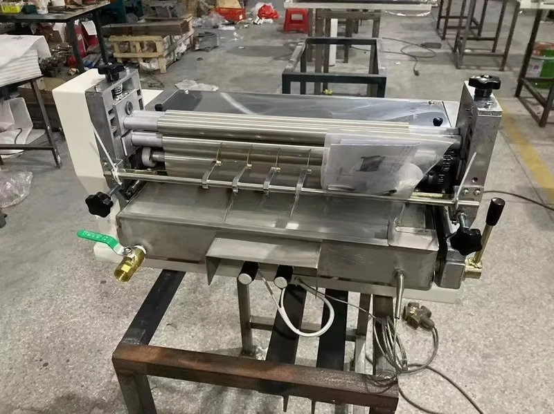 Applicator Hot Melt Glue Gluing MachineFactory Price 380mm Paper Box Glue Machine Hot Cold Glue