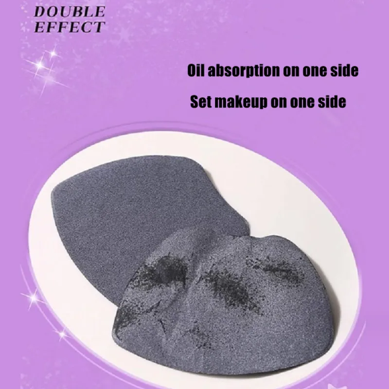 Lishu 100 แผ่นดูดซับน้ํามันกระดาษซับแป้งพัฟสําหรับควบคุมน้ํามันแต่งหน้าการตั้งค่าความงามเครื่องสําอางค์เครื่องมืออุปกรณ์เสริม