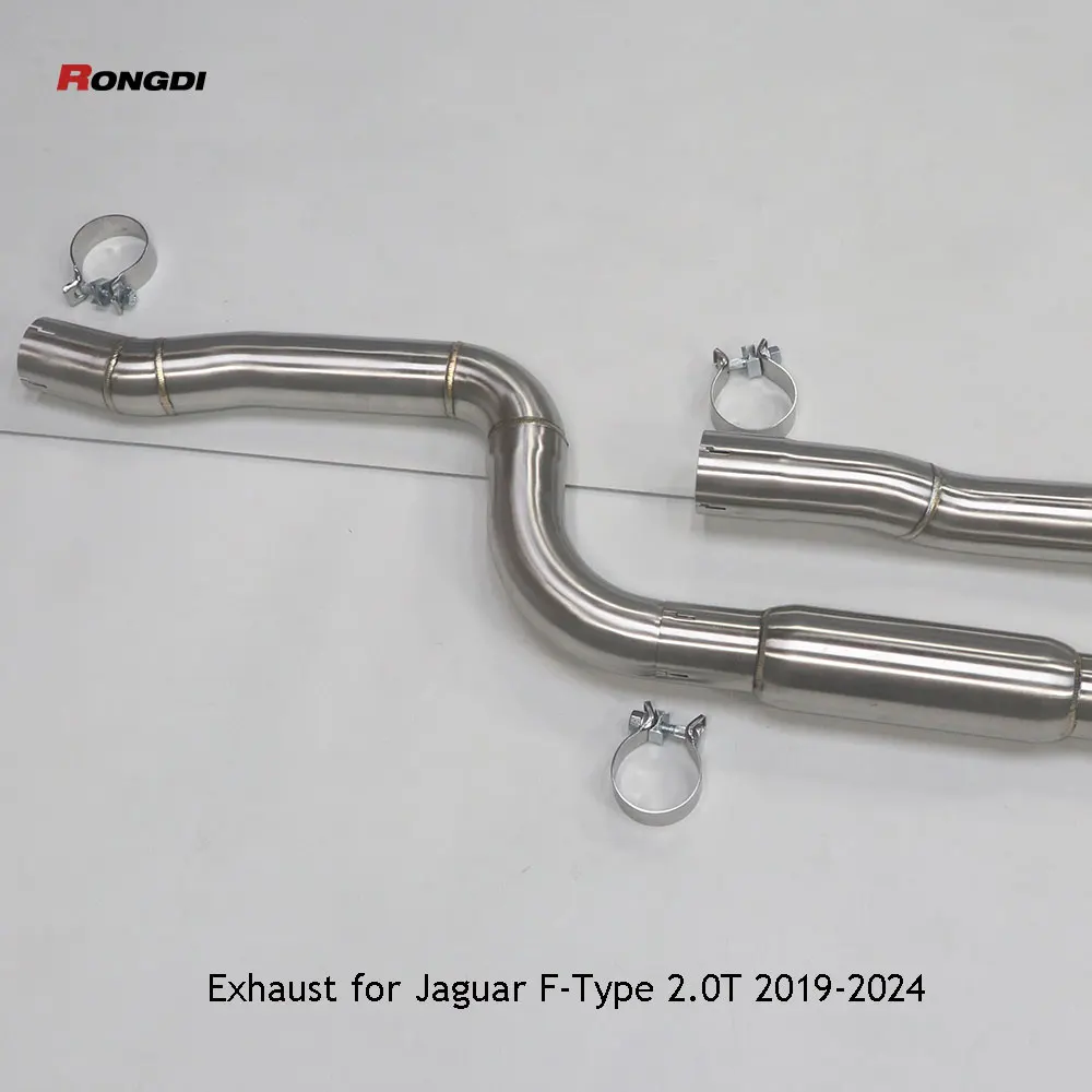 Modification High Cost-performance Catback for jaguar F-type 2019-2024 2.0t Exhaust Pipe with Sound 304 Stainless Steel Exhaust