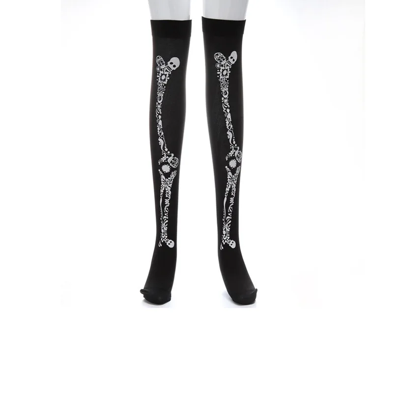 Halloween Dance Stockings Halloween Party Skeleton Bat Spider Web Hosiery Ghost Festival Prom Atmosphere Horror Costume Tights