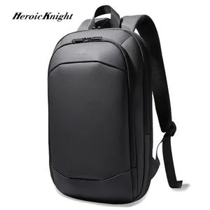 Heroic Knight Ultra-Thin Business Men's Laptop Backpack 15.6 Inch Waterproof Expandable Travel Backpack Anti-Theft Work Daypack