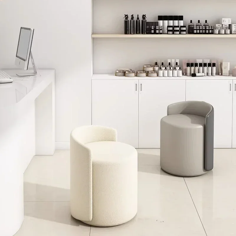 Factory Direct 2026 Makeup Stool, Household Dressing Table Stool, Modern Living Room Low Round Stool