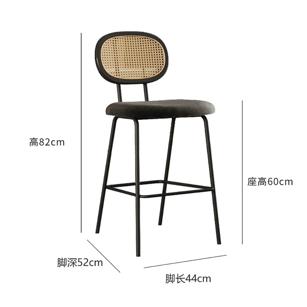 Set Of 2 Premium Bar Chair Modern Design Comfortable Nordic Bar Chair Trendy Kitchen Banqueta Alta Para Cozinha Home Furniture