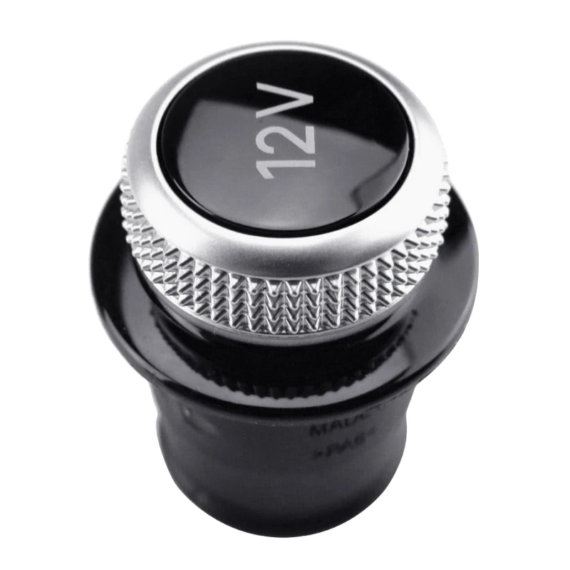 12V Car Cigarette Lighter Decoration Cover Cigarette Lighter Plug Cover For Audi A3 A4 B7 B8 A5 A6 C6 C7 A7 Q3 8W0919311