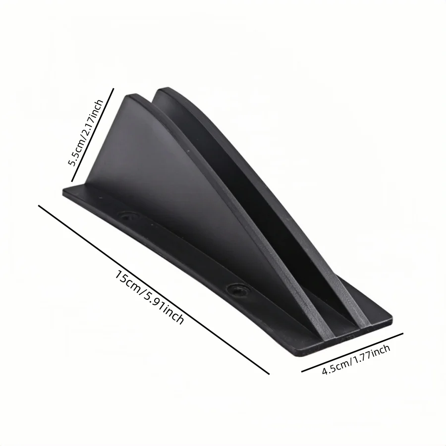 Four Piece Car Modification universal Rear Spoiler Car Bumper Chassis Spoiler Split Diffuser Car Exterior Decoration Accessories