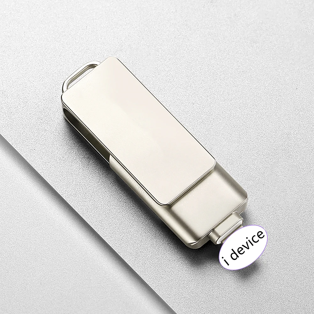 Imagem -04 - Memory Stick Flash Drive para Iphone Lightning Ios Otg Pendrive tipo c Usb 3.0 2tb 1tb 512gb Novo