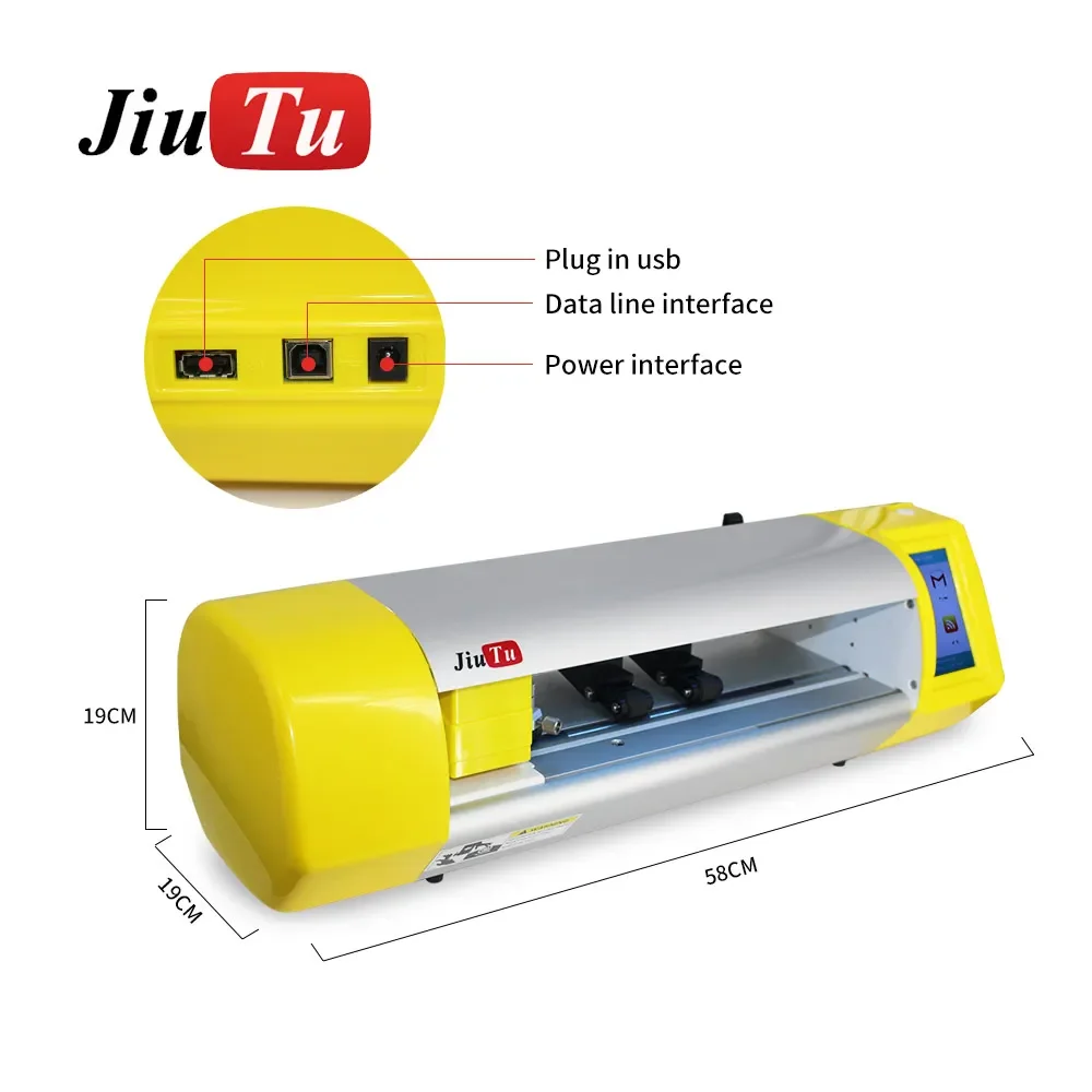 Wifi Port Plotter Screen Protector Phone Cut Hydrogel Manufacture Uv Printer And Transparent Tpu Film Cutting Machine