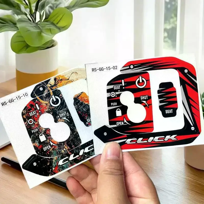 قطعة واحدة من غطاء ثقب المفتاح المقاوم للماء لسكوتر/دراجة نارية بمشبك 125i، حماية وتزيينها