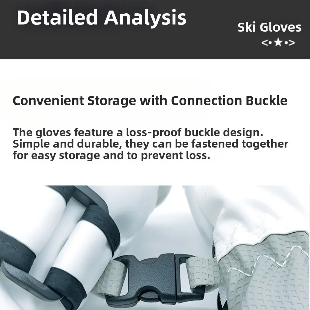 1 Pair Non-Slip Women's Skating Mittens Touch Screen Thicken Skating Gloves Winter Warm Palm Protection Figure Skating Gloves