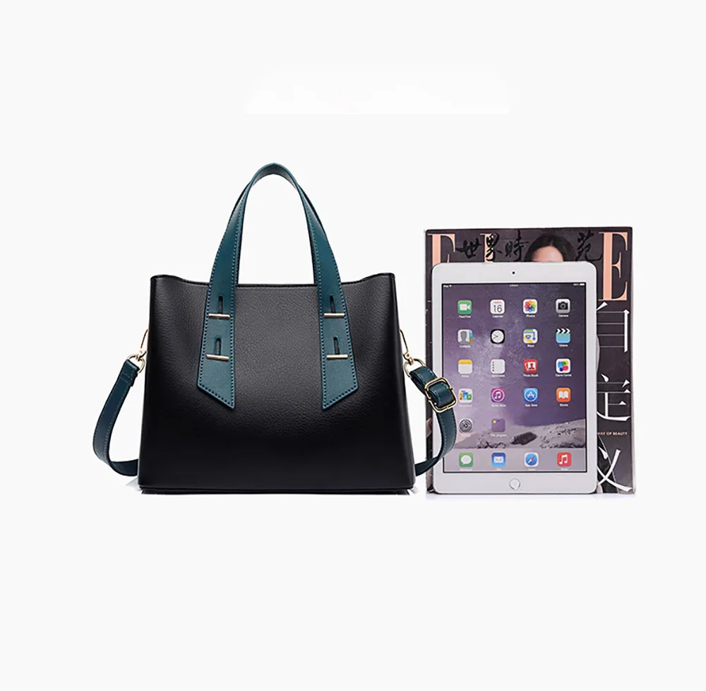 Elegant Ladies Laptops Handbag 2023 Luxury Designer Women Tote Bags Business High Quality Pu Leather Large Capacity Ipad Crossbo