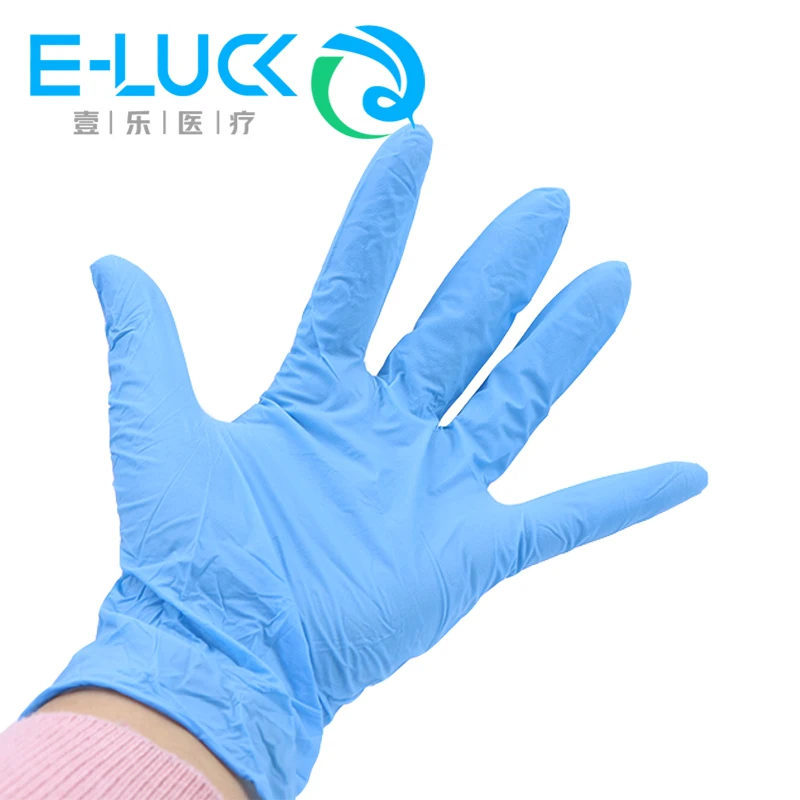 100pcs Dentist Gloves Nitrile Gloves Dental Laboratory Disposable Examination Gloves Food Grade Waterproof Allergy Free