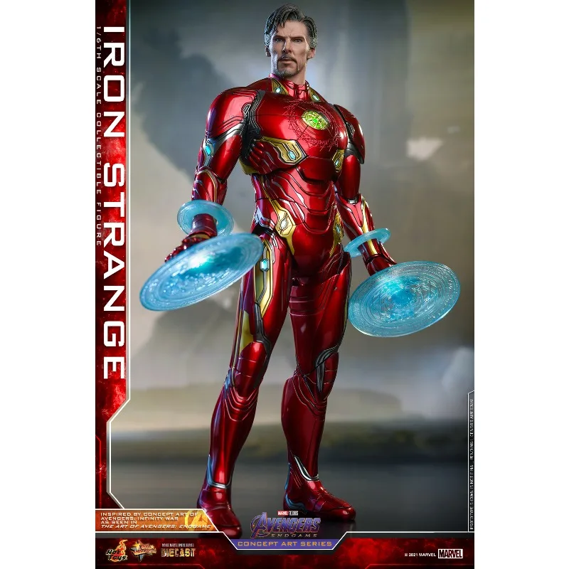 Nieuwe Originele Hot Toys Marvel IRON STRANGE MMS606 Actiefiguren Speelgoed Geschenken Collectie