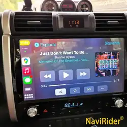Android 15 8+256G For Toyota FJ Cruiser 2007-2021 Auto Air Conditioning Car Multimedia Player GPS Navigation Audio Stereo Screen