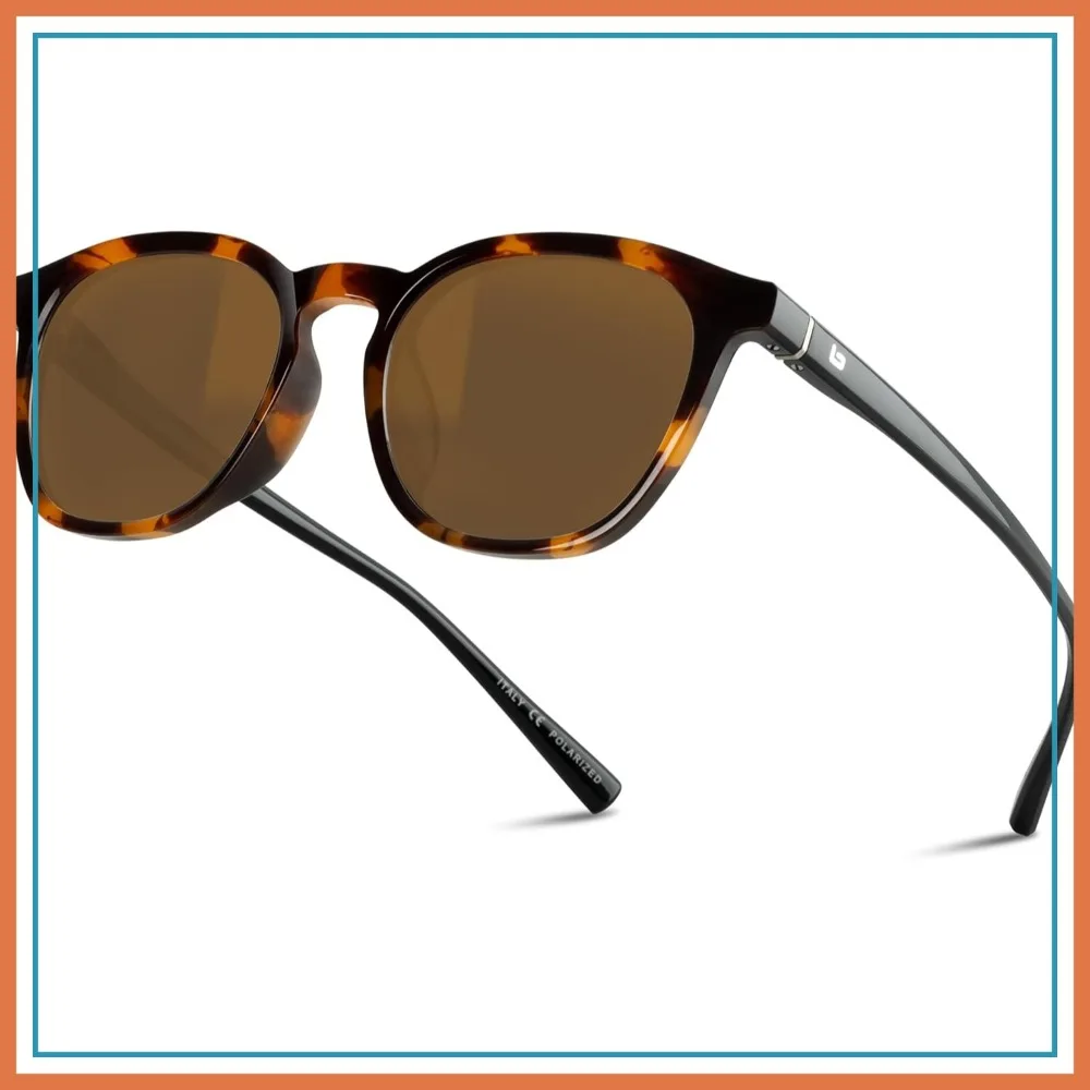 

Polarized Sunglasses for Men Women Scratch-Resistant Glass Lenses UV Protection