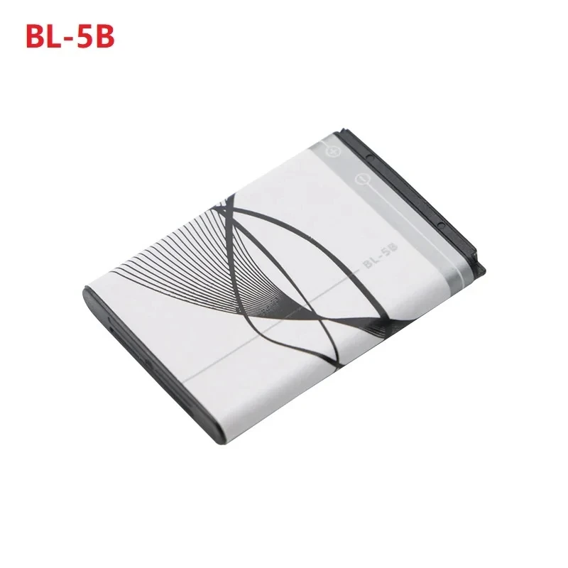 1PCS 3.7V 890mAh BL-5B BL 5B BL5B Rechargeable Lithium Phone Battery For Nokia 5140 5300 5320 N80 N83 6120C 7360 3220 3230 5070