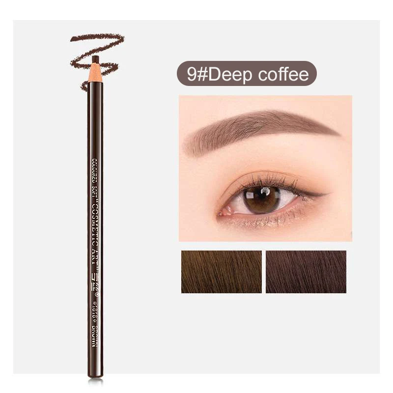 Eyebrow Pencil Waterproof Eyebrow Pen Tint Tattoo Stencil Natural Long Lasting Cosmetics Eyebrows Makeup Eye Brow Liner Pencil