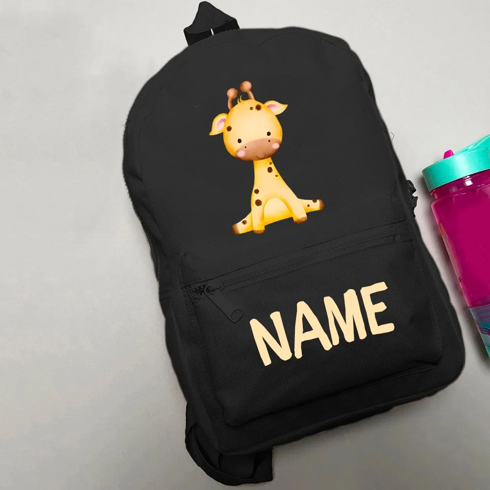 Personalised Lion Mini Backpack with ANY NAME Girls Boys Kids Children Pre School School Rucksack Back To School Bag Backpack