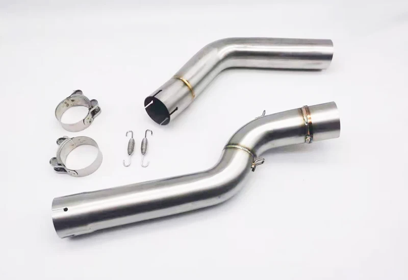 For Honda CBR600RR CBR 600RR CBR 600 RR 2005 - 2020 Slip-on Motorcycle Exhaust Middle Link Pipe Accessories Escape System image 3