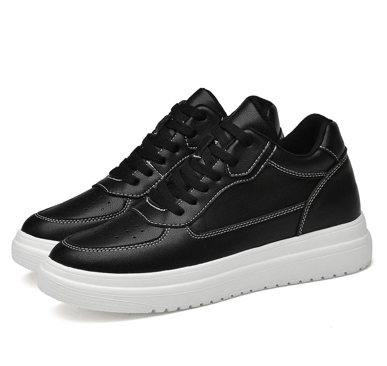 Hochwertige Herren-Sneaker, Elevator-Schuhe für Herren, modische Freizeitschuhe, bequeme Sportschuhe aus Leder, Höhenerhöhung 6/8/10 cm – Detail 32