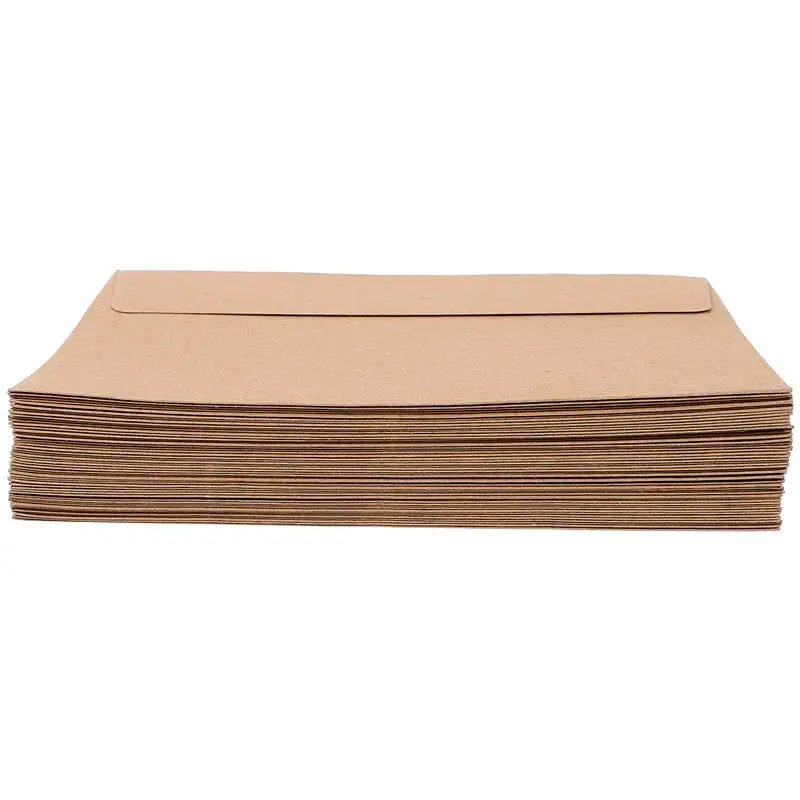 50Pcs Invitation Card Envelopes Blank Envelopes Self Sealing Envelopes Blank Envelopes Multi-function Letter Blank