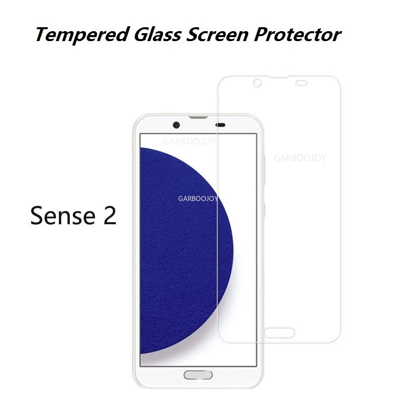 

High Quality Sense 2 Tempered Glass Screen Protective Glass For Sharp Aquos SENSE2 Glass Screen Protector SHV43 Protective Film