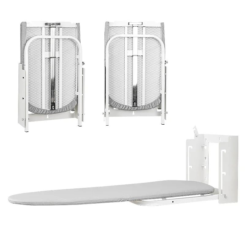 Household folding board wall-mounted lift board ironing table ironing board electric ironing rack cloakroom