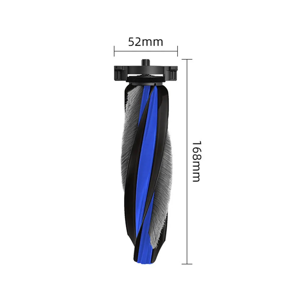 Robot Vacuum Central Main Brush for Ecovacs For Deeboot T90 Pro For Omni Models Nylon Plastic Construction for Long Term Use