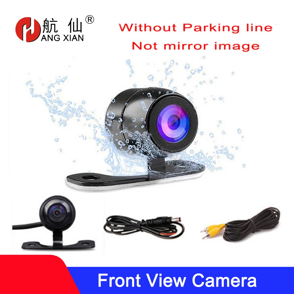 

Auto CCD Car Backup Front View Camera Monitor Parking Assistance Waterproof Camera Front View Camera no mirror no parking line