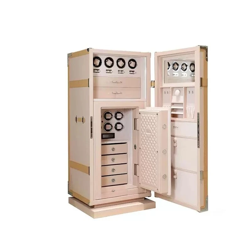 Premium, first-layer cowhide safe, luxury villa home designer mechanical lock safe