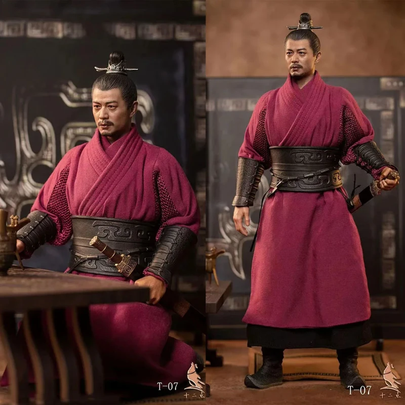 T-07 1/6 Male Soldier Chu Han Series Han Xin Ancient Chinese General Dressing Full Set 12” Action Figure For Fans Collection