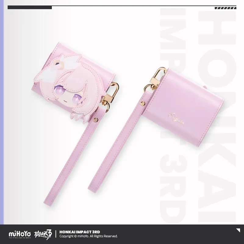 miHoYo Official Game Honkai Impact 3rd Mini Earphone Bag Kiana Elysia Anime Prop Doujin Cartoon Accessory Cosplay Halloween Gift