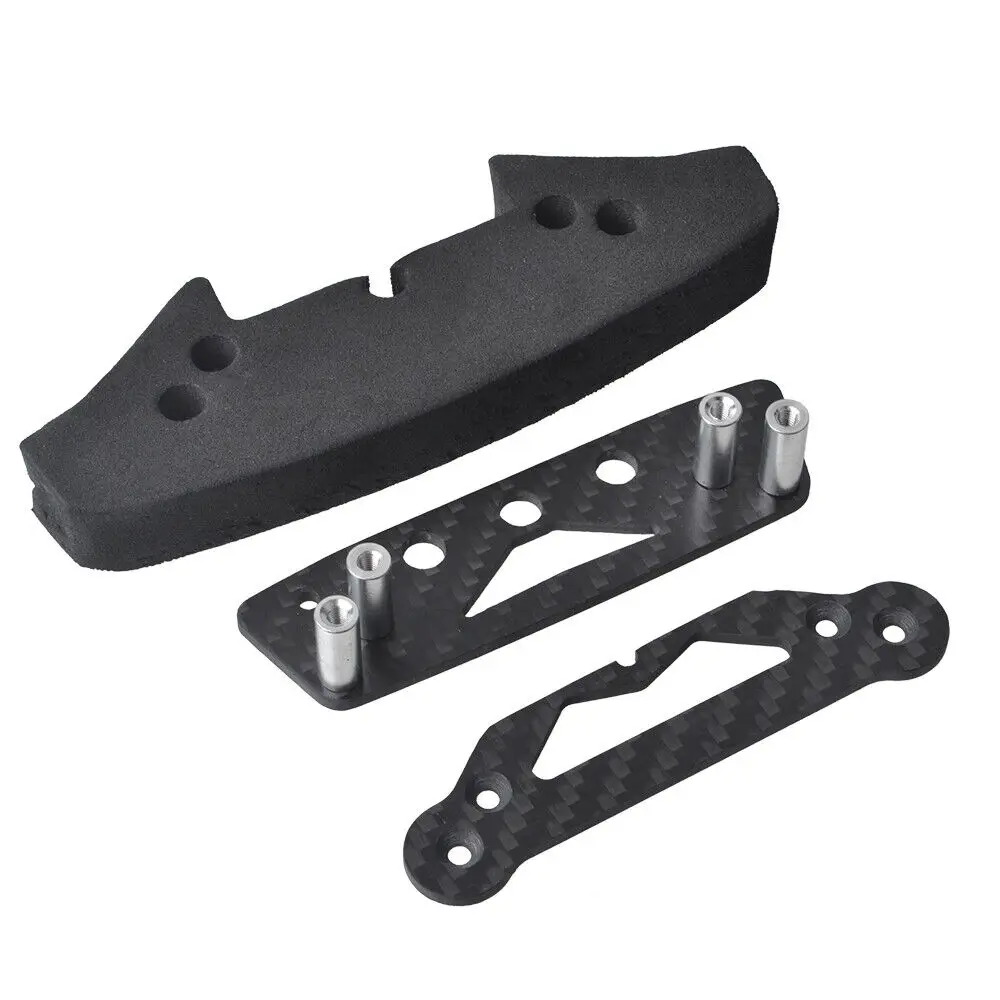 Carbon Fiber Front Bumper Kit for Tamiya 1/10 TA03F Pro TA03F TA03FS Hop Up Part