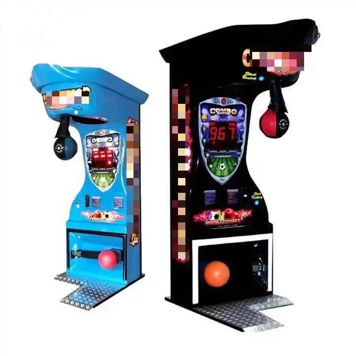 Amusement park boxing punching game machine price intelligent music equipment