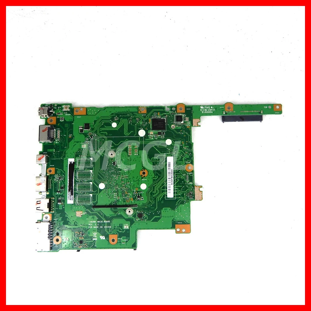 Imagem -02 - Placa-mãe Portátil para Asus Vivobook E402wa E402wa E402w E402ya Placa-mãe com E26110 Cpu 4gb de Ram Ssd: 0gb E402wa