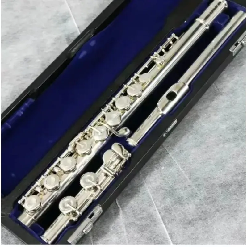 Flute-b Foot E-gorgeous Performance Musical Instrument Copper-l Silver Plated Flute
