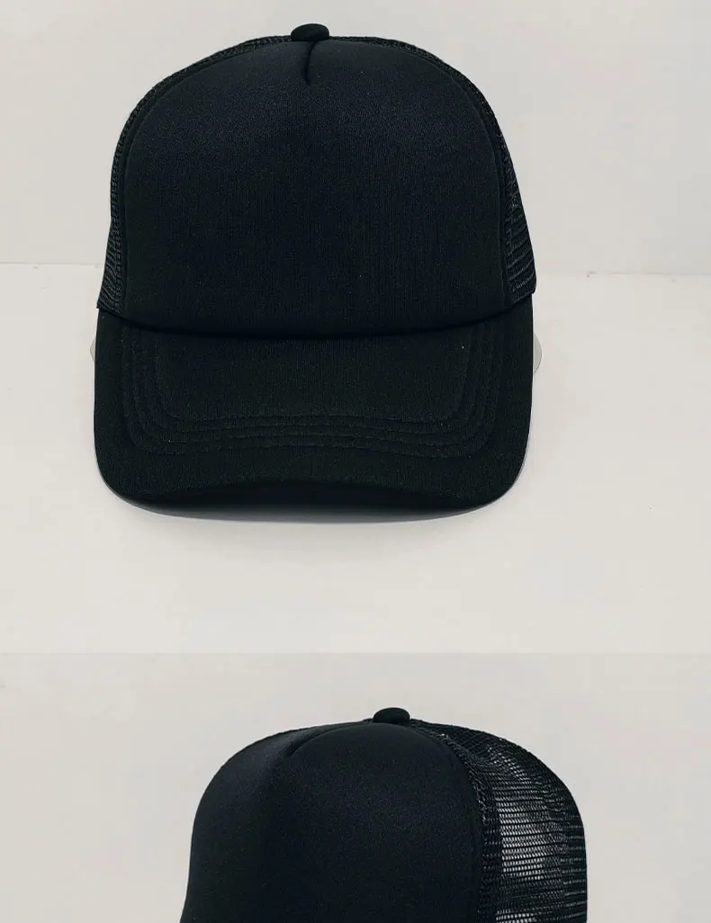 Hochwertige Freizeit-Mesh-Mütze Großhandel Herren-Baseballkappe Damen-Tennis-Mütze mit individuellem besticktem Logo Schwamm-Patchwork-Mesh-Kappe – Detail 10