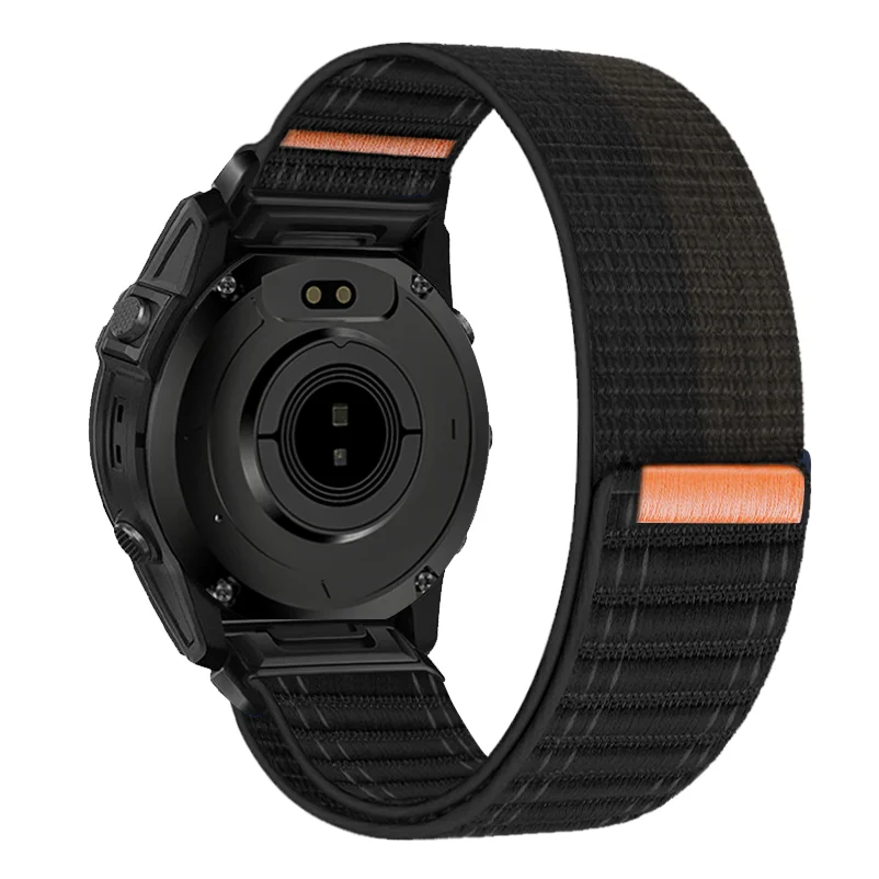 20mm 22mm 26mm Wave Nylon Band For Garmin Tactix 8/Quatix 8 51mm 47mm Forerunner 970 965 Braided Wristband Instinct 3 50/45/40mm