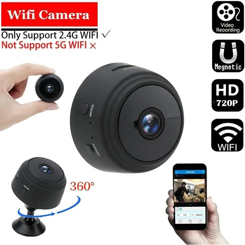 A9 Wifi Mini Camera 1080P Security Monitoring Wireless Remote Night Vision Video Surveillance Smart Home Mini DV Cam HD Camera