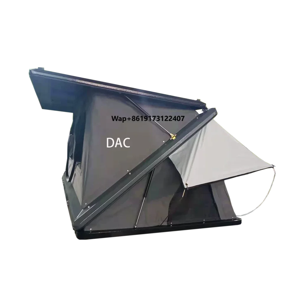

Solar Roof Tent with Annexe Canvas Car Roof Top Tent Box for Car Camping
