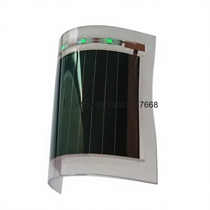 Wmwmnu Flexible Perovskite Solar Module for BIPV and Portable Power Applications High Efficiency Lightweight Design for
