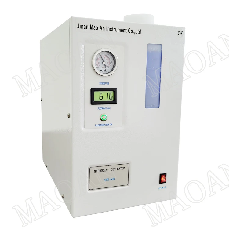 99.999% laboratory hydrogen gas generator for GC 0--600ml/min