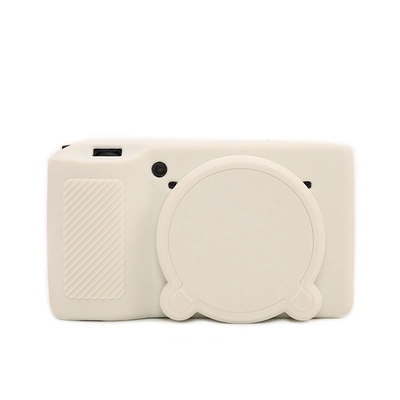 Custodia morbida in silicone per fotocamera GRIII GR3X GR3 Custodia per fotocamera Pelle per Ricoh GR3 Pelle in gomma