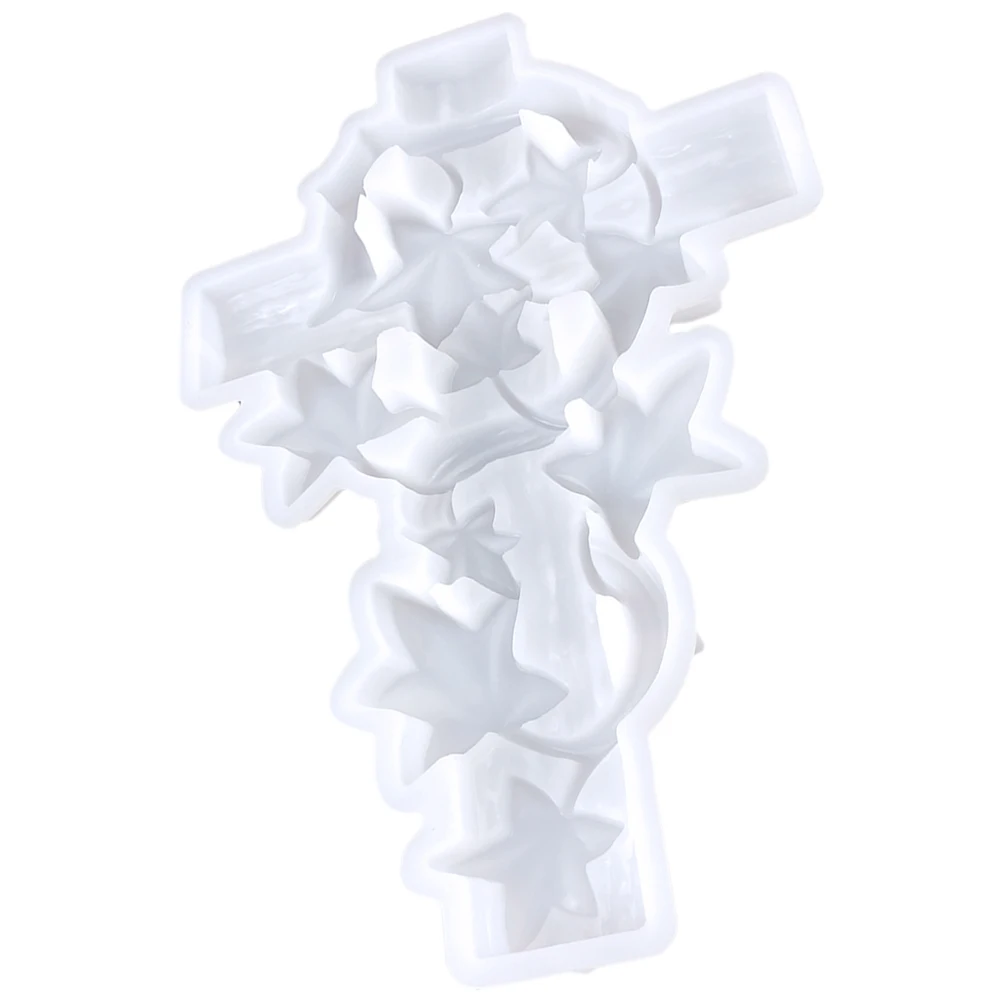 

Flexible Cross Pendant Mold Silicone DIY Craft Mold for Resin Casting Jewelry Making Kit Accessory Cross Molds Silicone