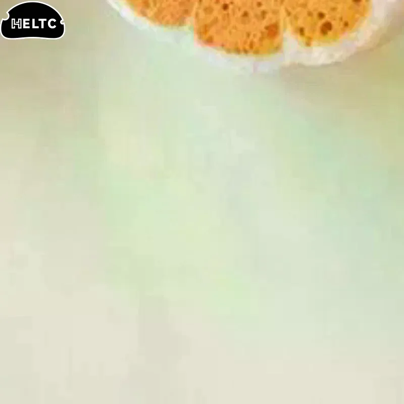 Wood Pulp Cotton Sponge Cartoon Compressed Cleaning Wipe Sponge Dual-Sided Dishwashing Sponge For Kitchen Bathroom Household