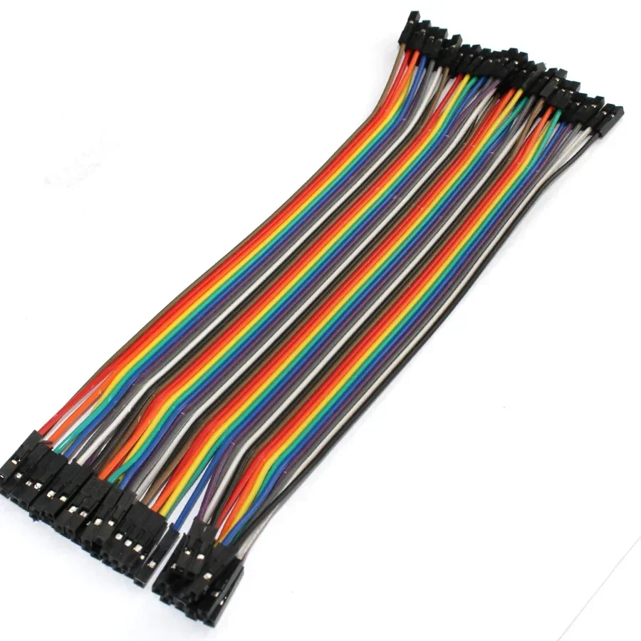 Cavo Dupont in filo di rame con filo di collegamento per Arduino Jumper Wire per pastore elettronico maschio a maschio femmina a femmina10CM 20CM