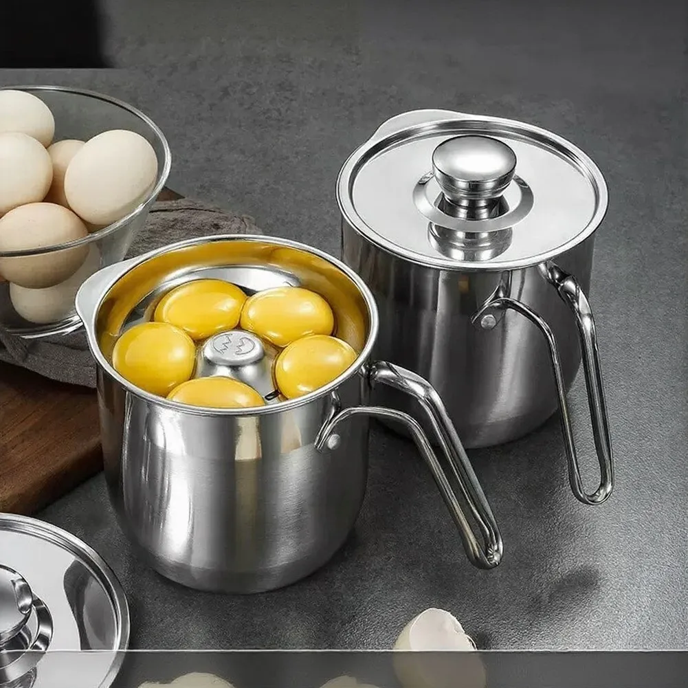 Stainless Steel Egg Separator Egg Yolk Egg White Divider Kitchen Cooking Baking Kitchen Tool Top Knob Kitchenware Rust