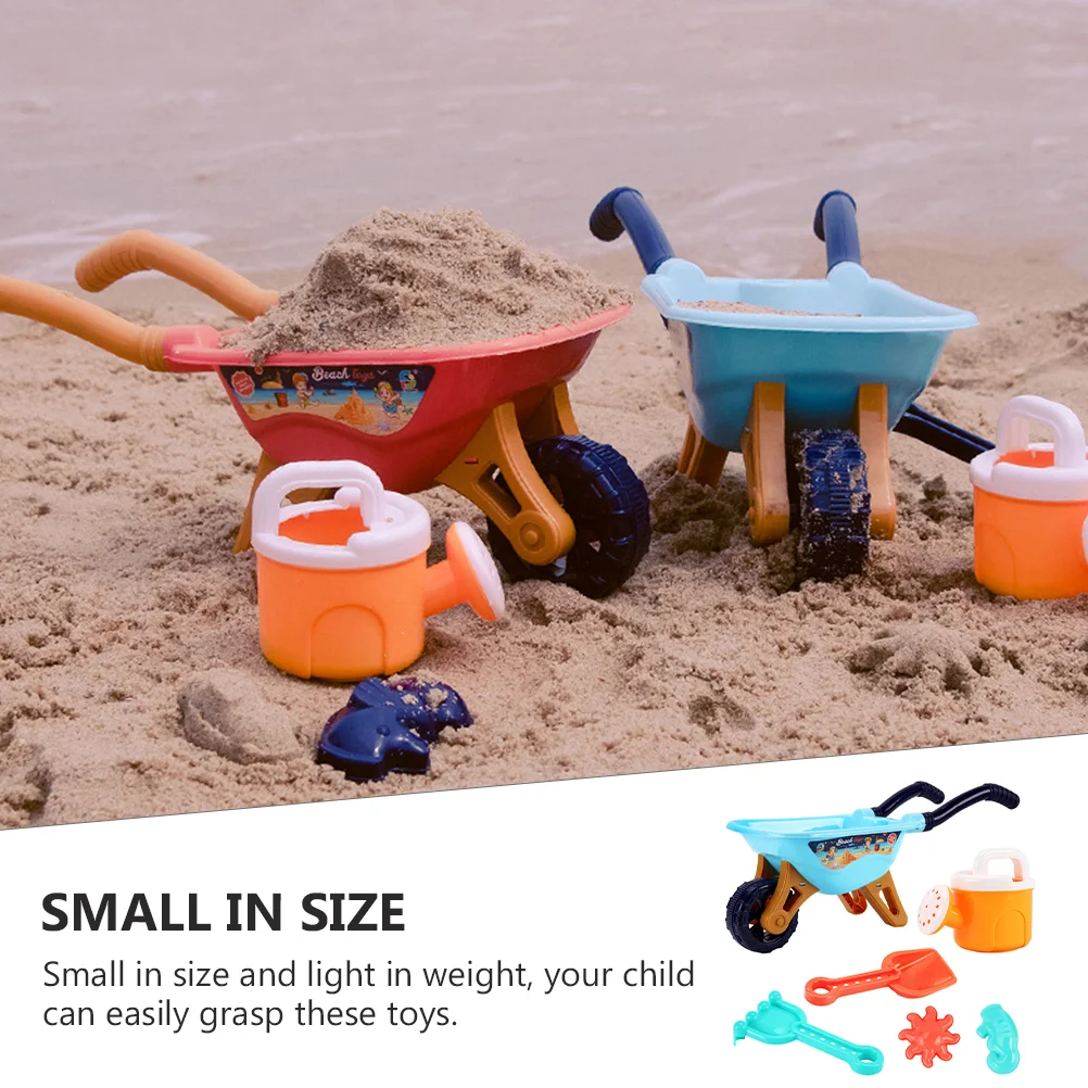 Poussette de plage en sable pour enfant, ensemble de jeu pour garçon