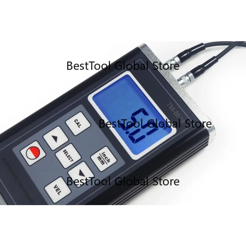 Through Coating Digital Ultrasonic Thickness Meter TM-8819-T3 Multi Mode Industrial Thickness Testing Instrument