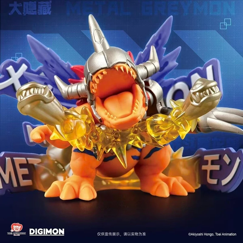 Genuine KAYOU Digimon Dimensional Evolution Buildable Eraser Mini Figure Blind Box 2-in-1 Stationery Desktop Model Ornament Gift - view 4